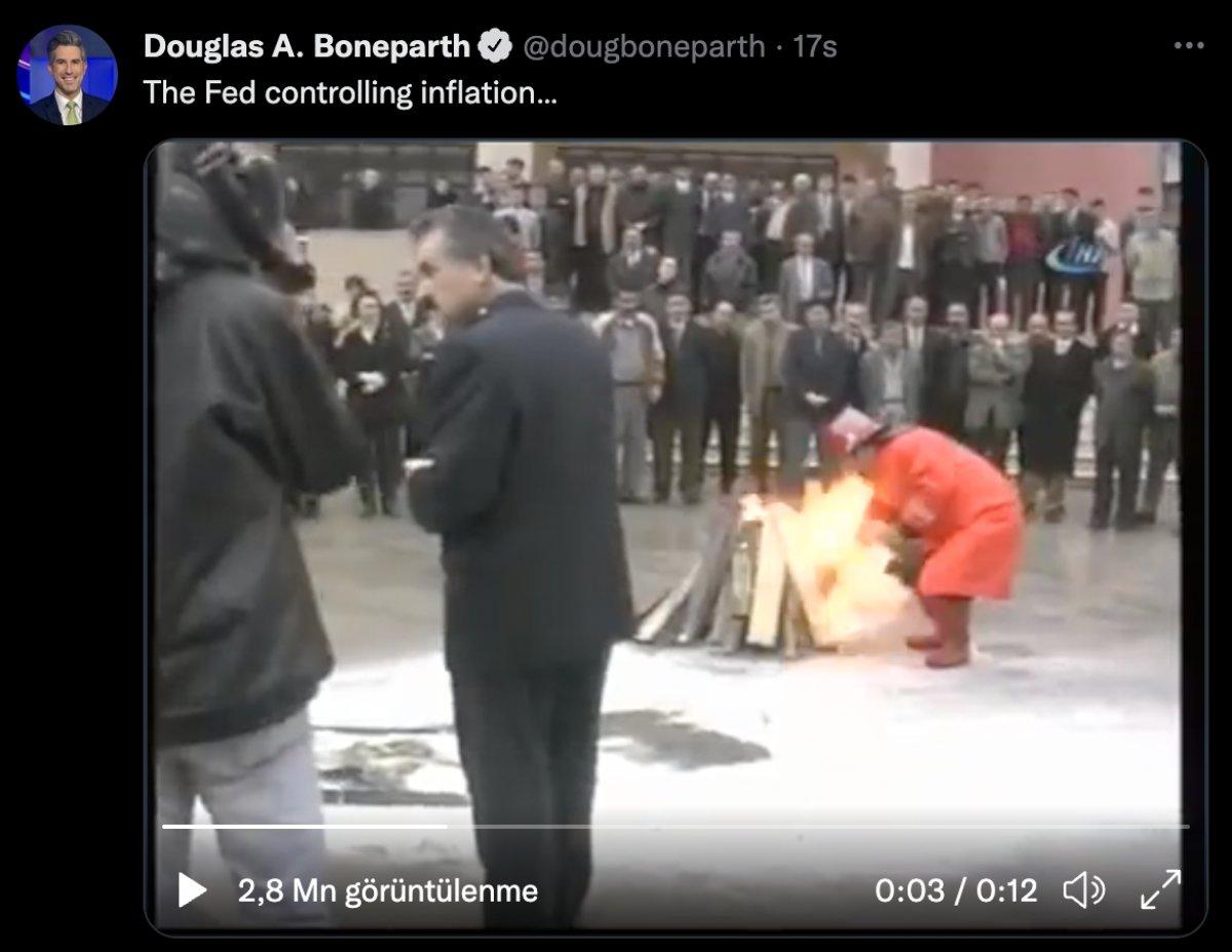 Faiz tepkisiyle videosu ABD'de gündem olan itfaiyeci konuştu