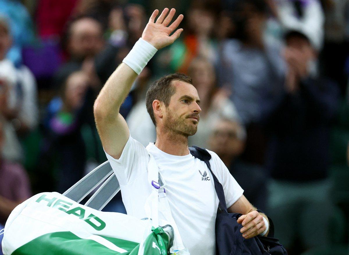 Andy Murray Wimbledon'a veda etti