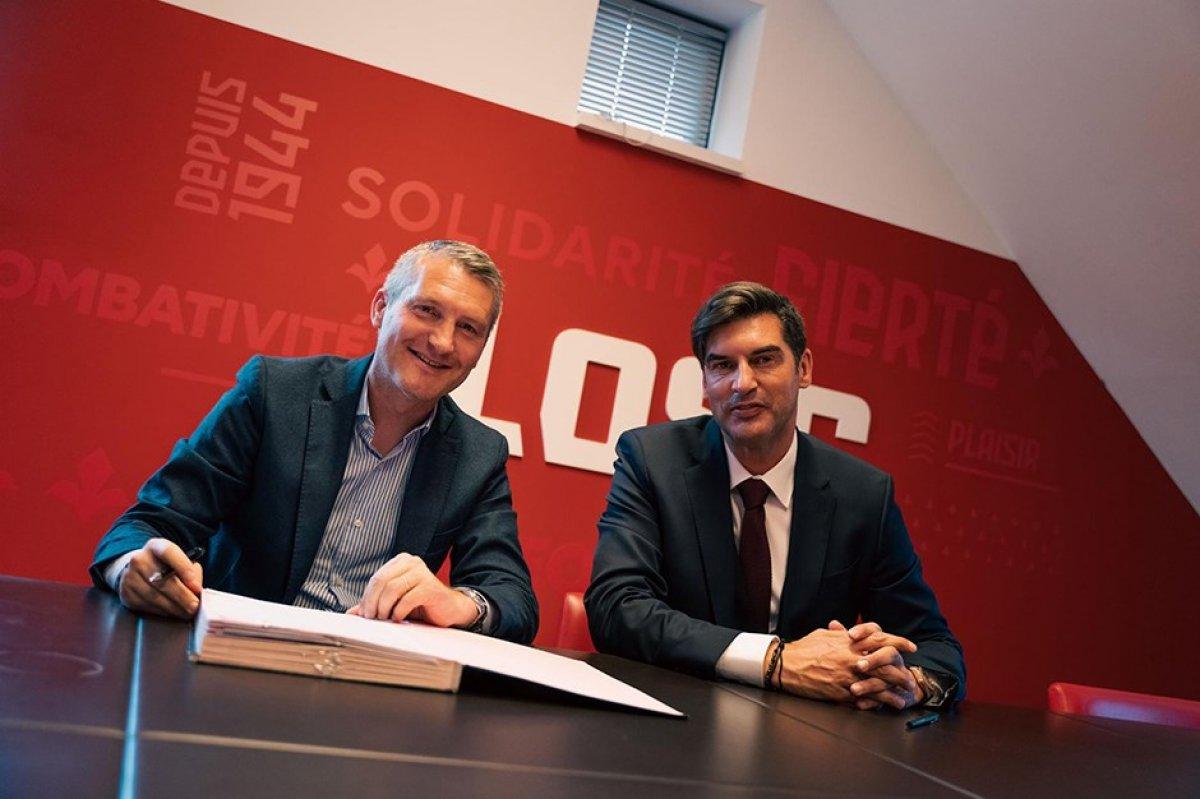 Lille'in yeni patronu Paulo Fonseca oldu