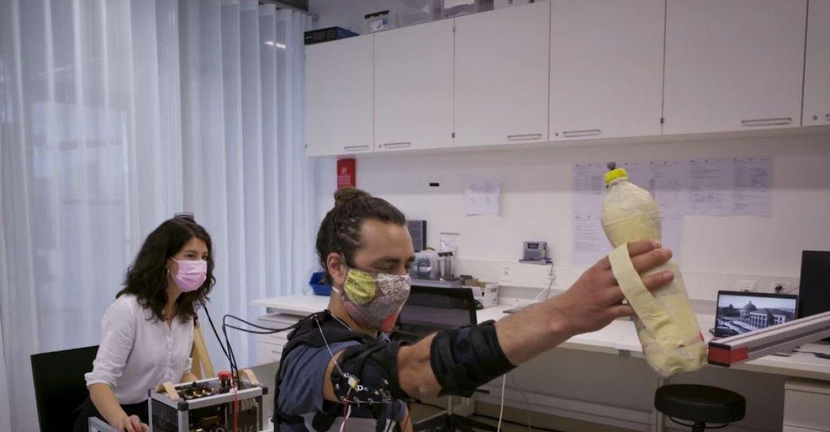 İsviçre'de giyilebilir kas icat edildi