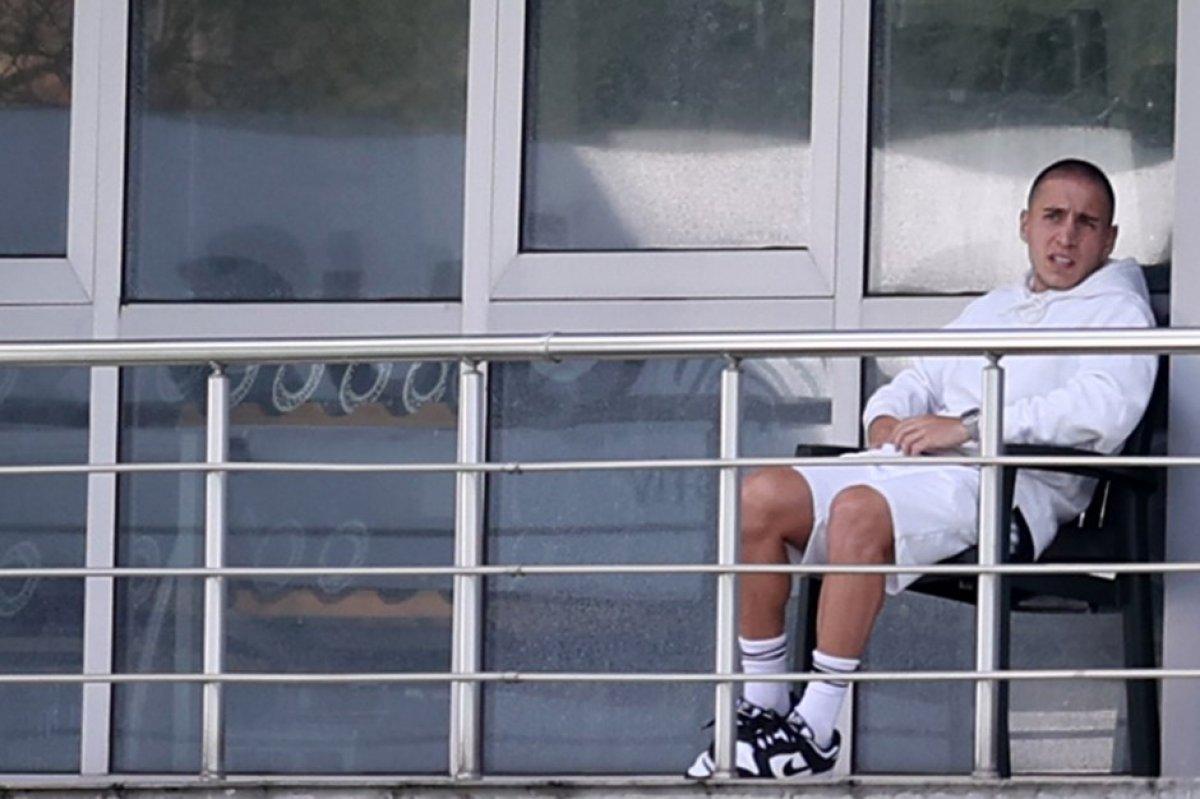 Emre Mor, Al-Shamal maçını tesislerden izledi