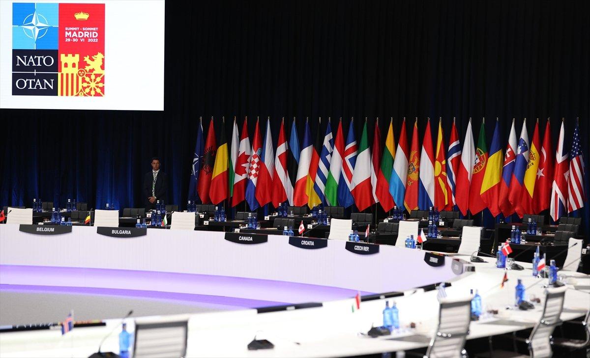 Cumhurbaşkanı Erdoğan, NATO liderlerine 'terörün gerçek yüzü' videosu izletti