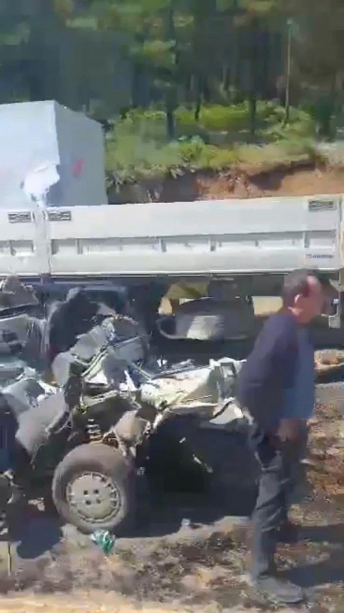 Bursa’da hastane dönüşü kaza: 2 ölü