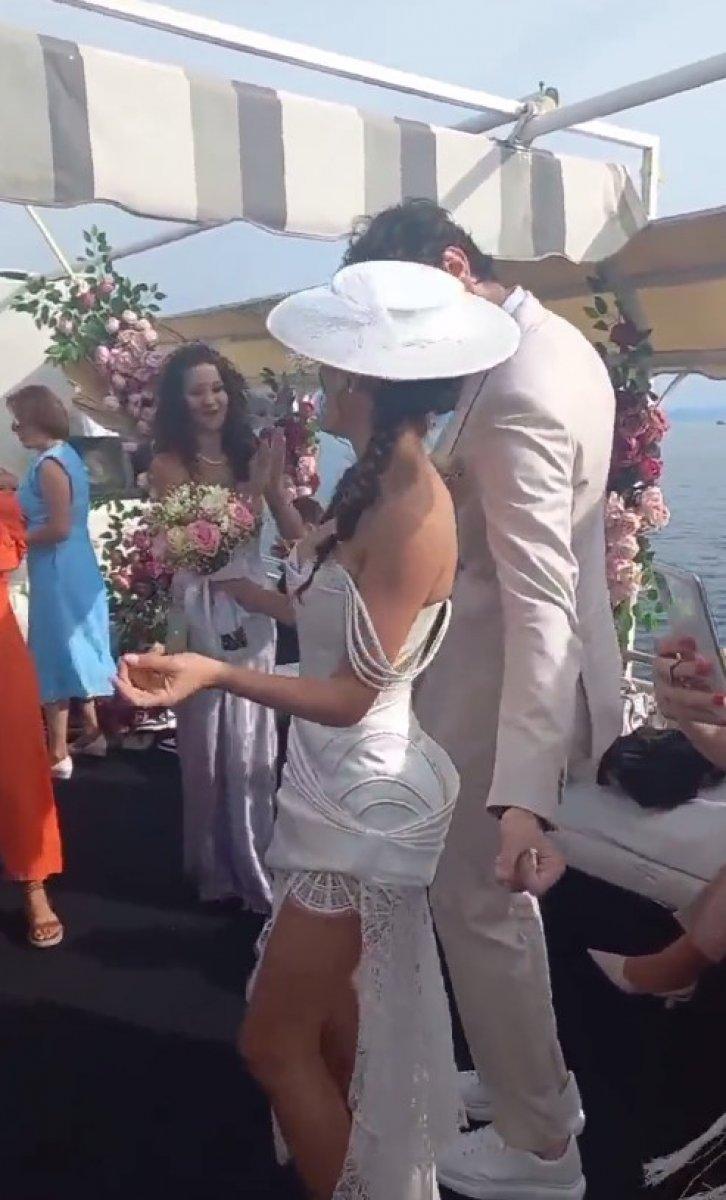 Ebru Şahin ve Cedi Osman evlendi