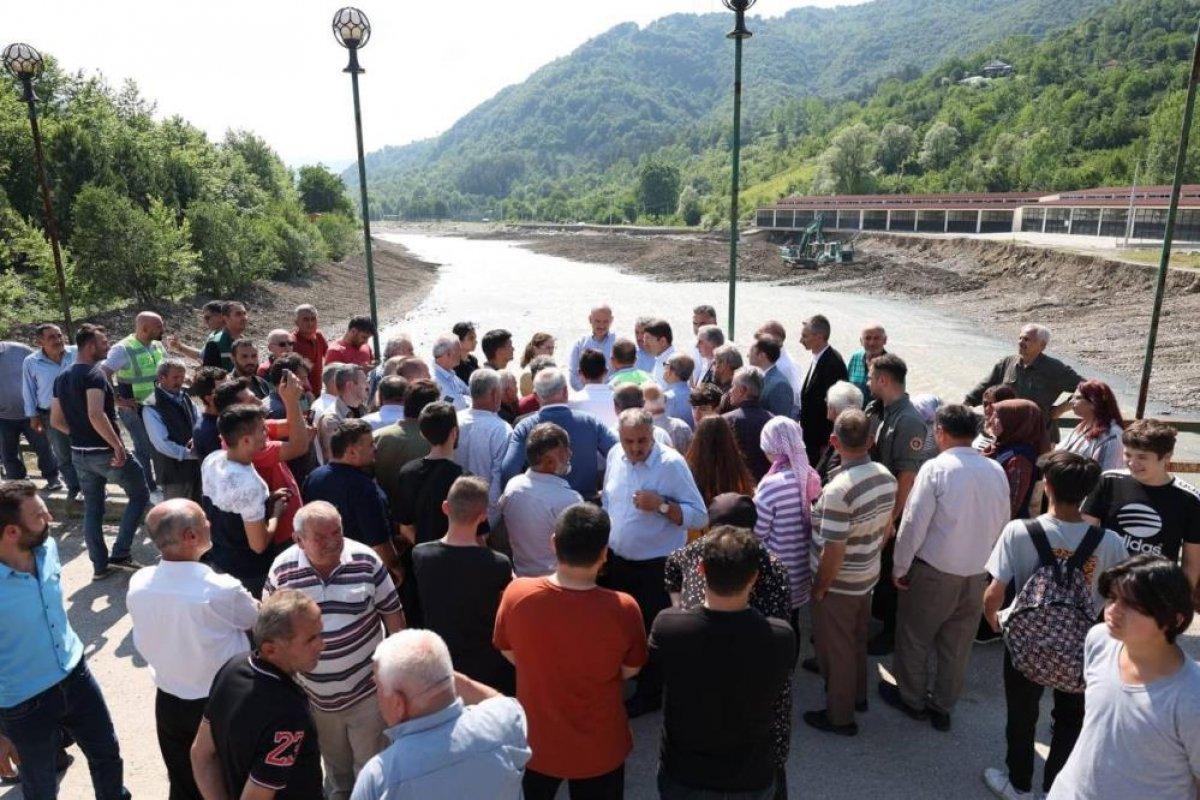 Süleyman Soylu’nun sel bölgesindeki incelemeleri devam ediyor