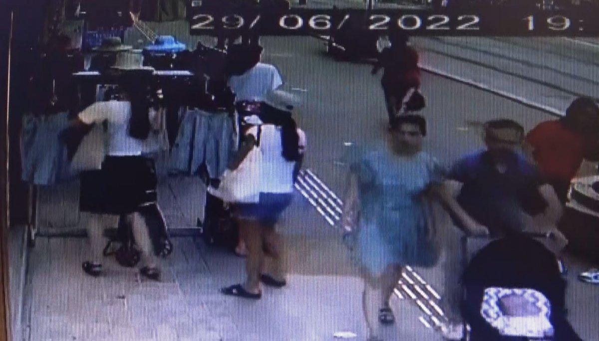 Antalya'da 1 dakika hırsızlık: Arkamızı dönmeye gelmiyor