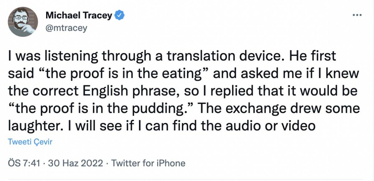 ABD'li gazetecinin NATO Zirvesi'nde Cumhurbaşkanı Erdoğan şaşkınlığı