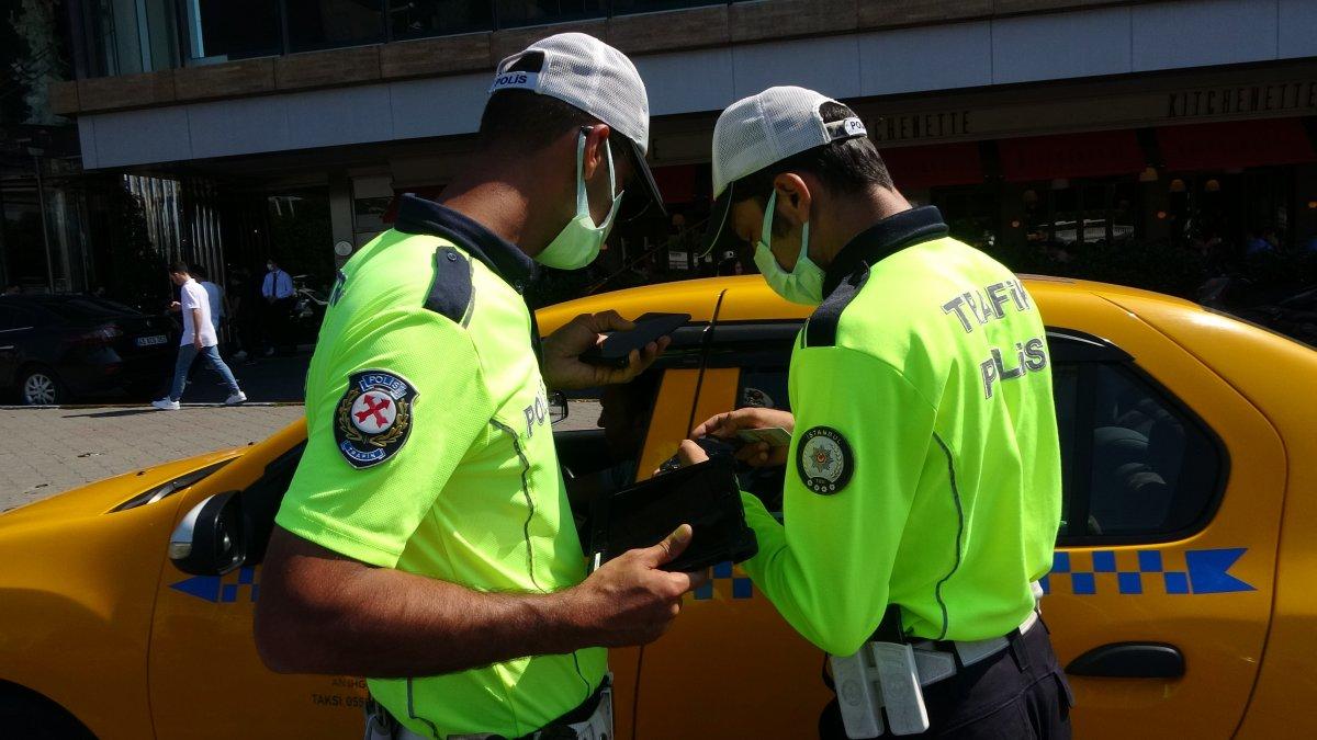 İstanbul'da taksicilere ceza yağdı