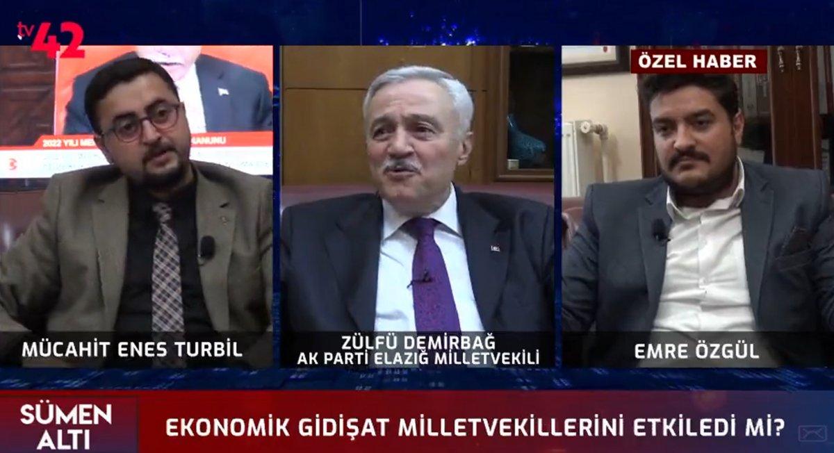 AK Partili Zülfü Demirbağ vekil maaşlarından yakındı