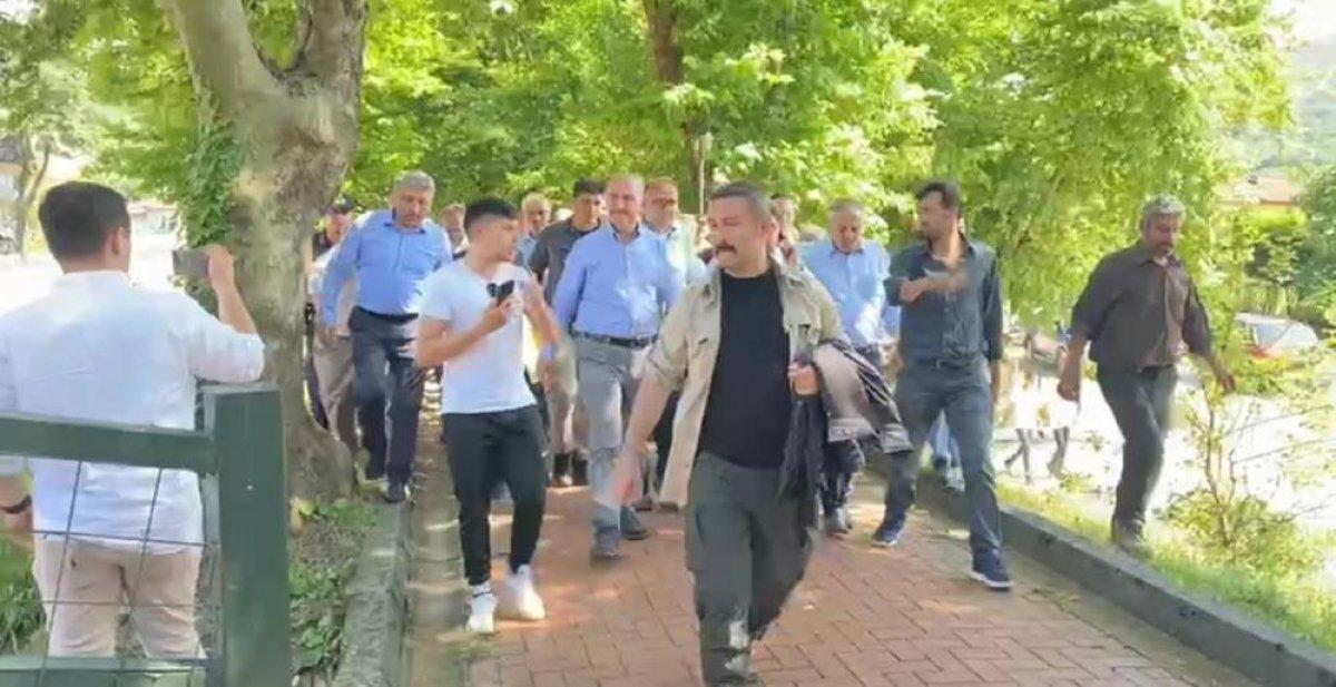 Süleyman Soylu’nun sel bölgesindeki incelemeleri devam ediyor