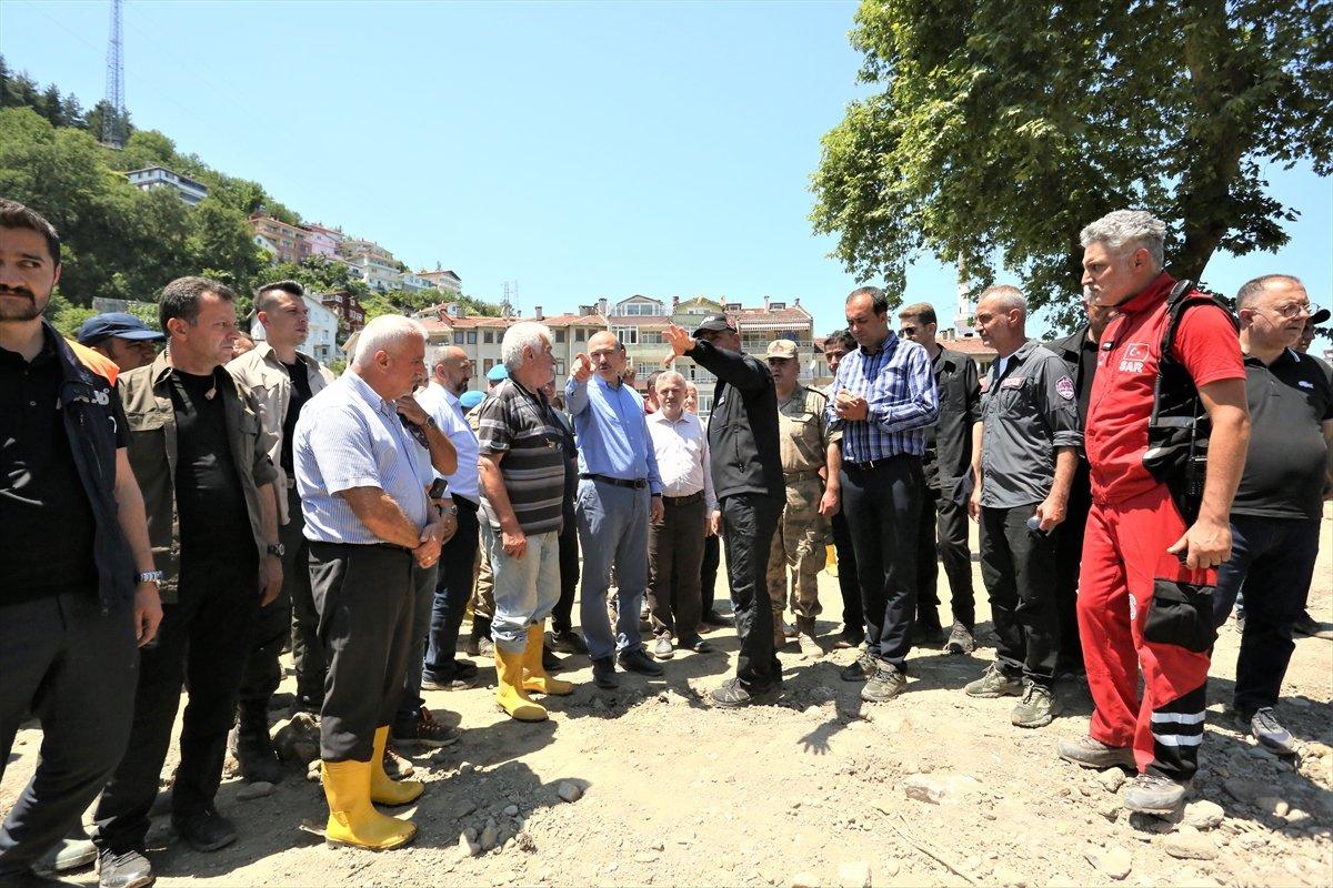Süleyman Soylu, Kastamonu'daki sel bölgesinde
