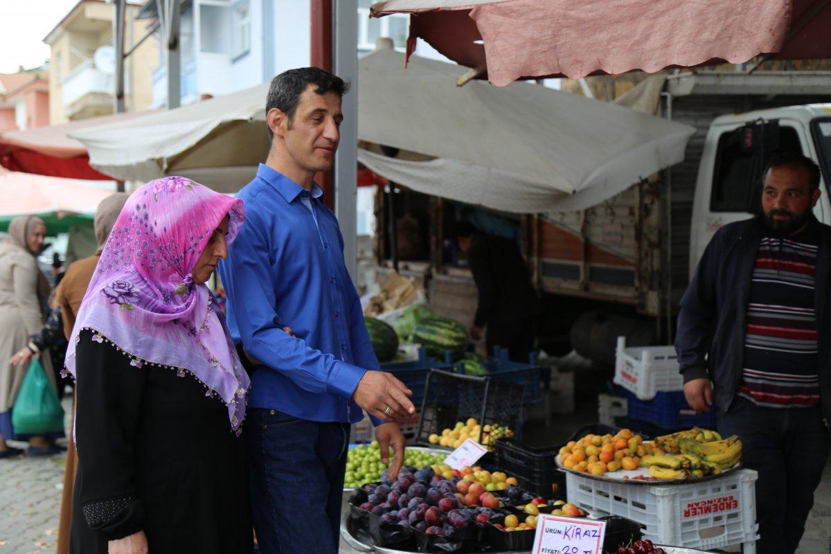Gümüşhane'de görme engelli kadın: Ben hayata hiç küsmedim
