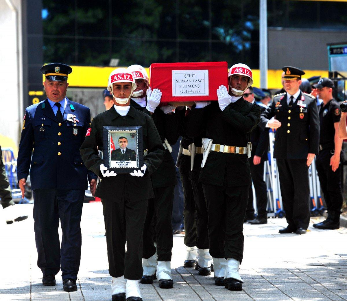 Şehit Piyade Uzman Çavuş Serkan Taşcı, Bursa'da toprağa verildi