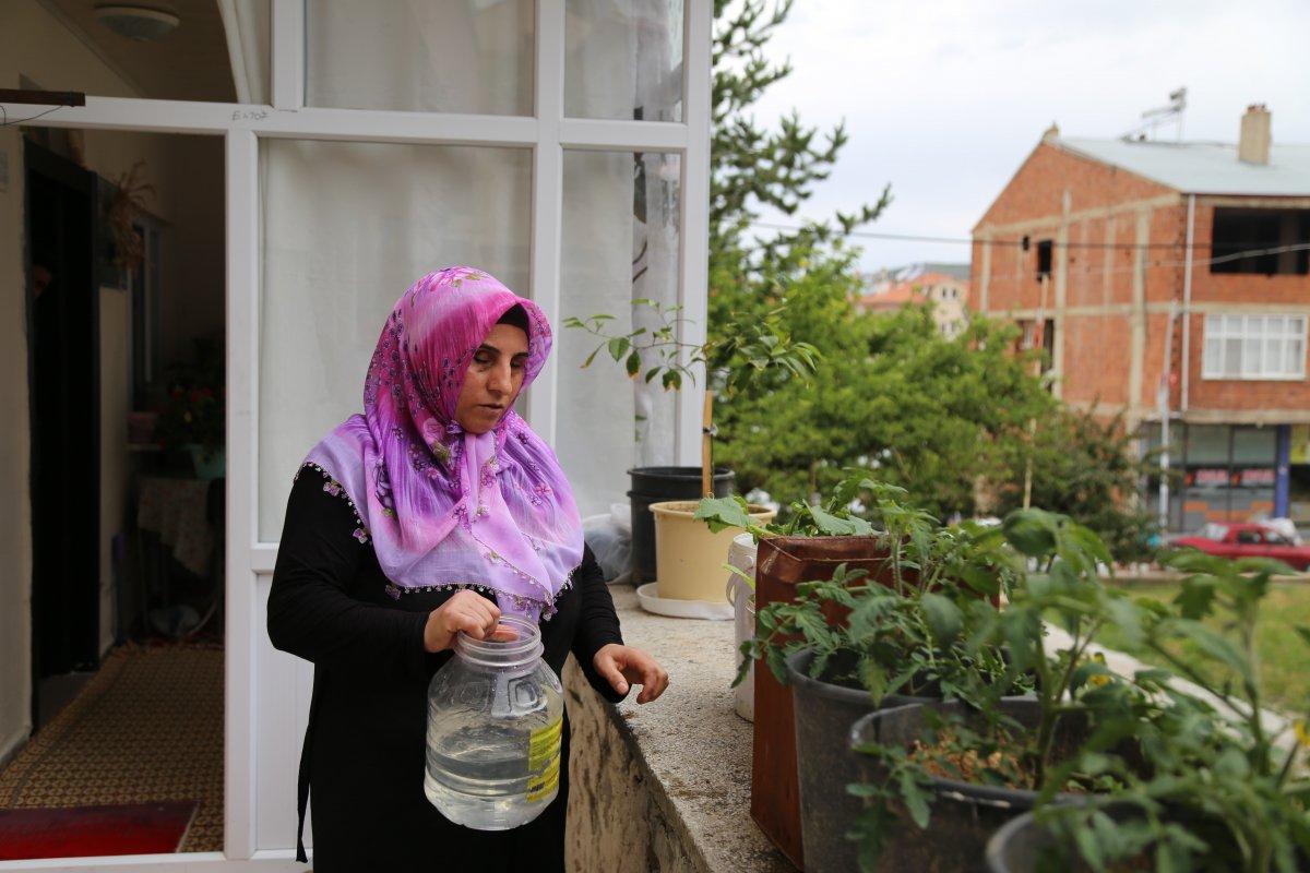 Gümüşhane'de görme engelli kadın: Ben hayata hiç küsmedim