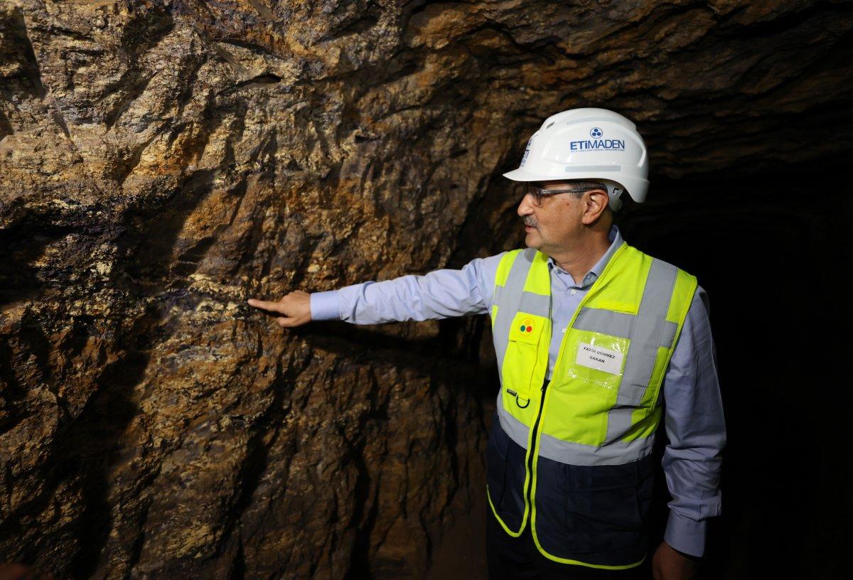 Bakan Dönmez yerinde inceledi: Dünyanın en büyük ikinci nadir toprak elementi rezervi