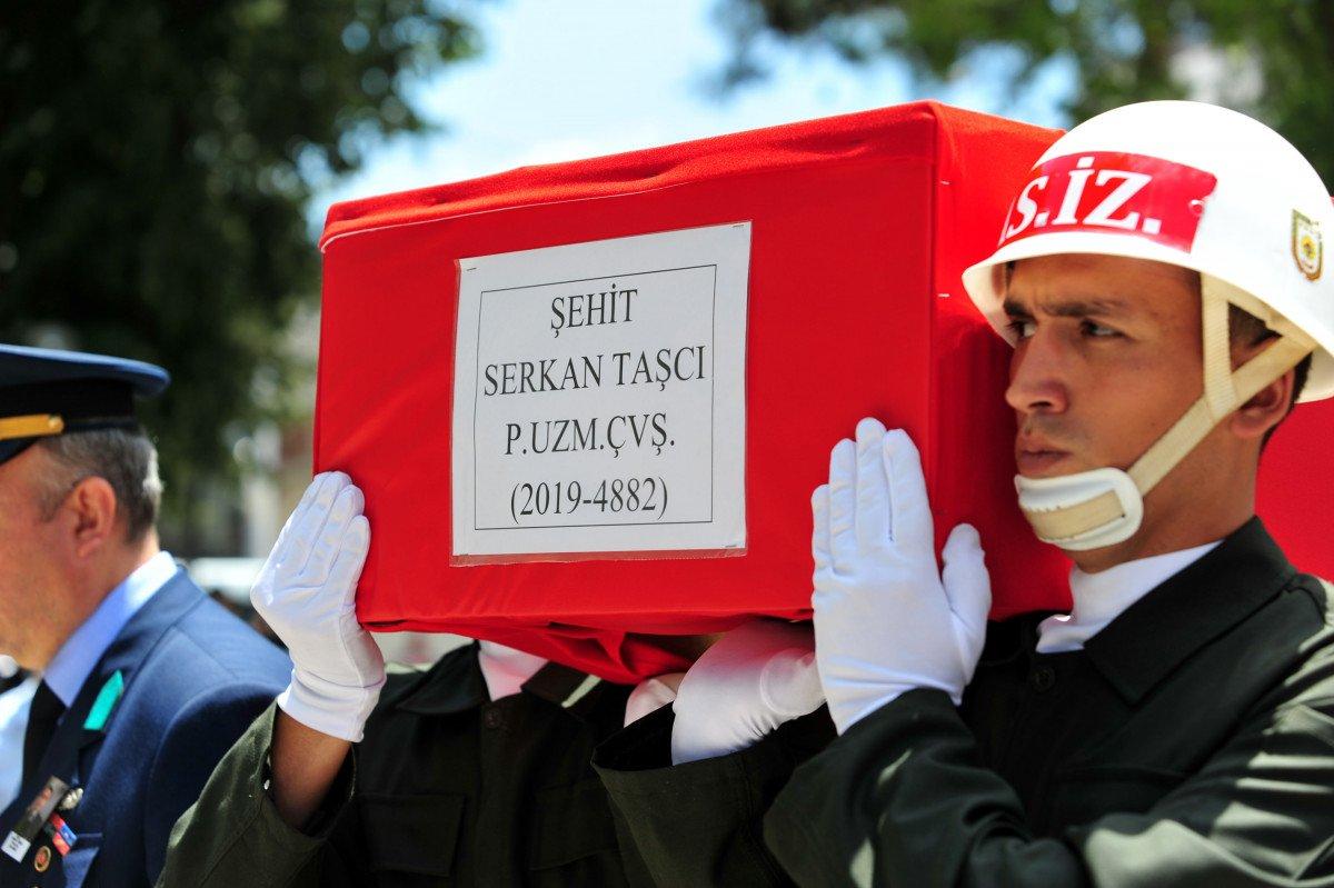 Şehit Piyade Uzman Çavuş Serkan Taşcı, Bursa'da toprağa verildi