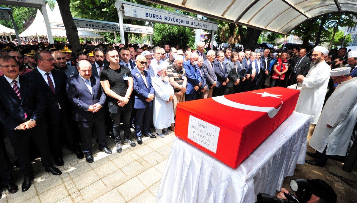 Şehit Piyade Uzman Çavuş Serkan Taşcı, Bursa'da toprağa verildi