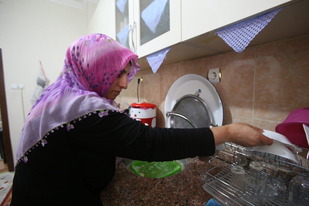 Gümüşhane'de görme engelli kadın: Ben hayata hiç küsmedim