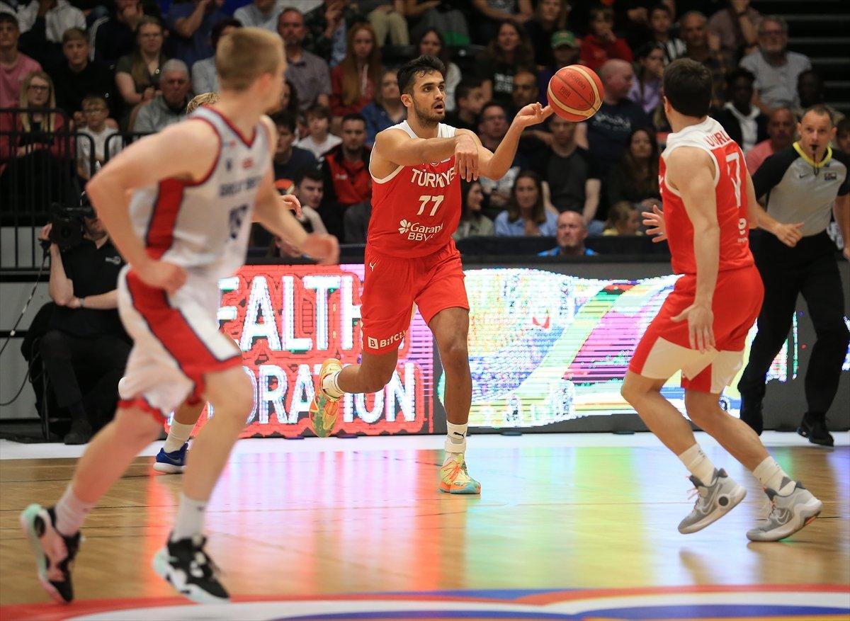 FIBA Dünya Kupası Avrupa Elemeleri'nde Türkiye, Büyük Britanya'yı evinde devirdi