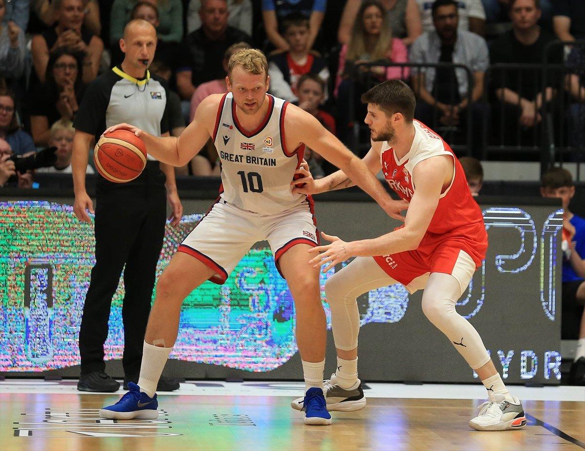 FIBA Dünya Kupası Avrupa Elemeleri'nde Türkiye, Büyük Britanya'yı evinde devirdi