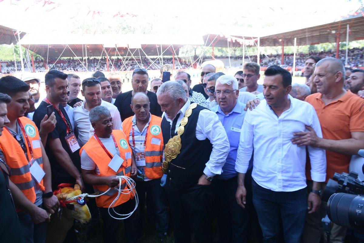 Tarihi Kırkpınar Yağlı Güreşleri'nin yeni ağası belirlendi
