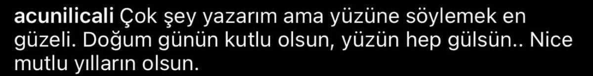 Acun Ilıcalı'dan sevgilisine doğum günü paylaşımı