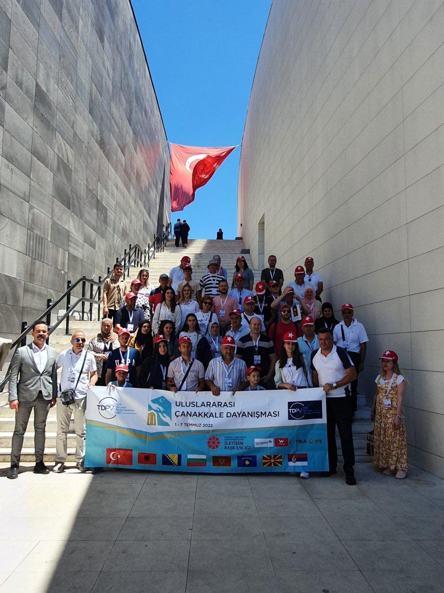 Çanakkale Savaşı'nda şehit düşen Balkan kahramanlarının torunları Türkiye'de