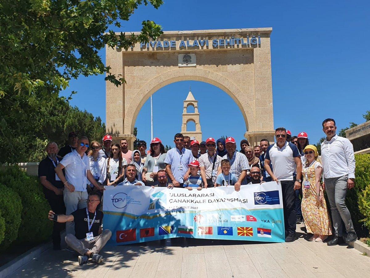 Çanakkale Savaşı'nda şehit düşen Balkan kahramanlarının torunları Türkiye'de