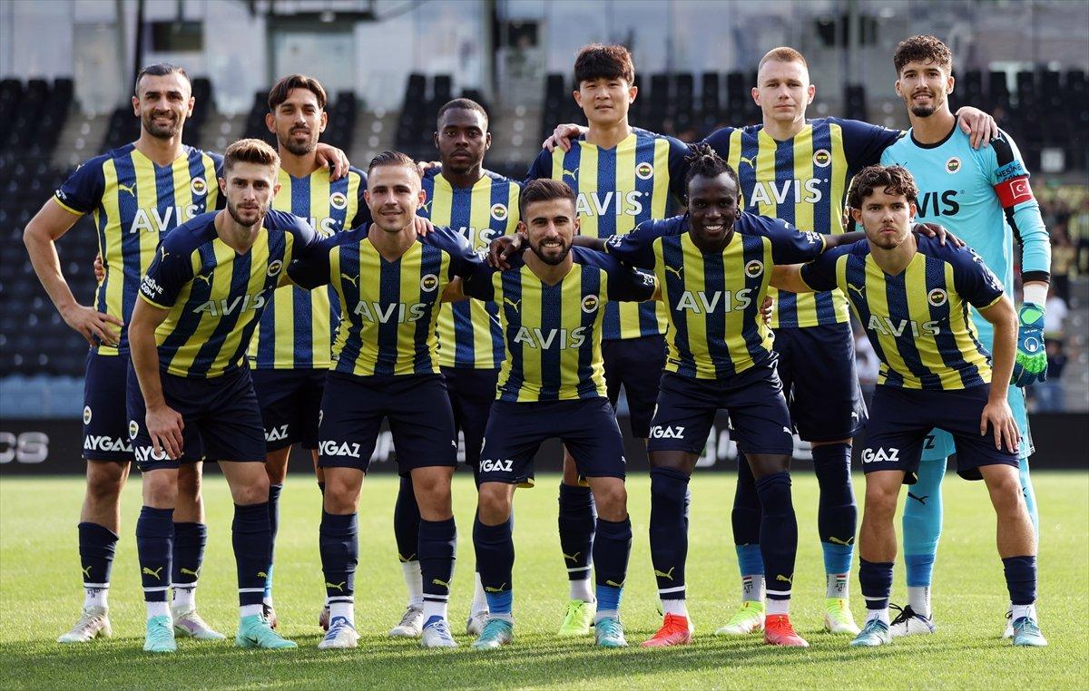 Fenerbahçe hazırlık maçında Mol Fehervar'ı yendi