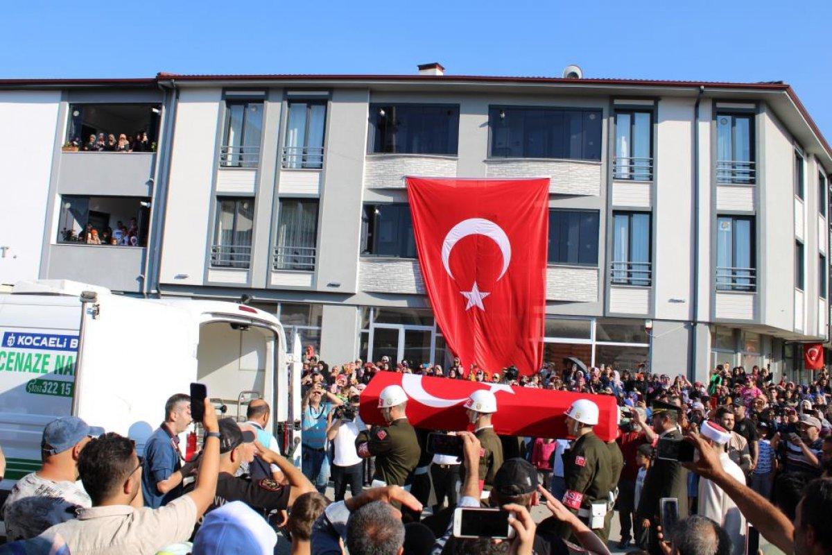 Düzceli şehit Piyade Uzman Çavuş Serhat Bal, dualarla uğurlandı