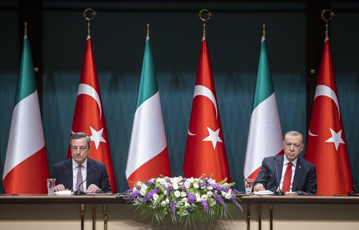 Cumhurbaşkanı Erdoğan, Karadeniz tahıl koridoruyla ilgili konuştu