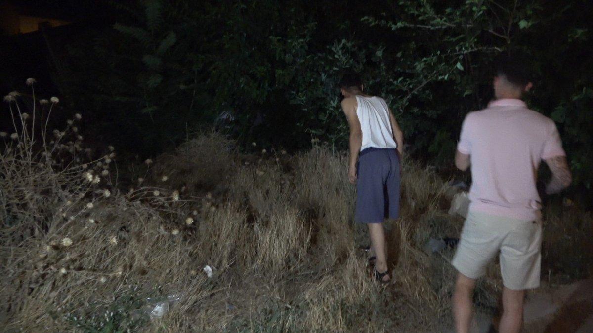 Denizli’de bıçaklı kavgaya karışan 1 kişi, otların arasından çıkarıldı