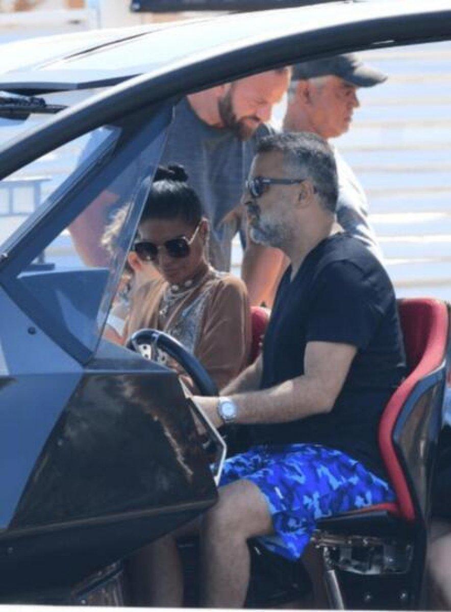 Süreyya Yalçın Bodrum'a geldi