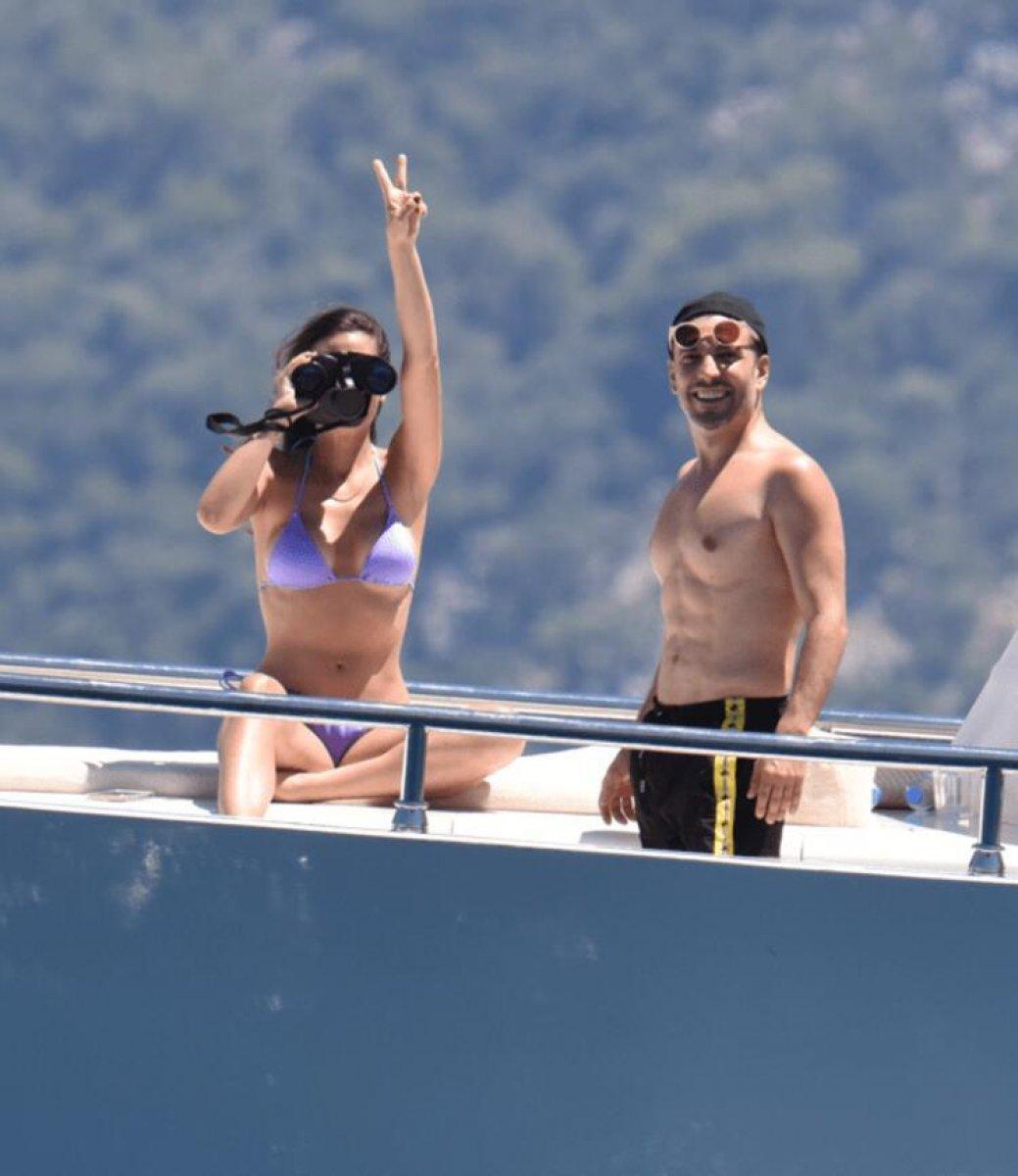 Demet Özdemir ile Oğuzhan Koç'un ön balayından yeni kareler