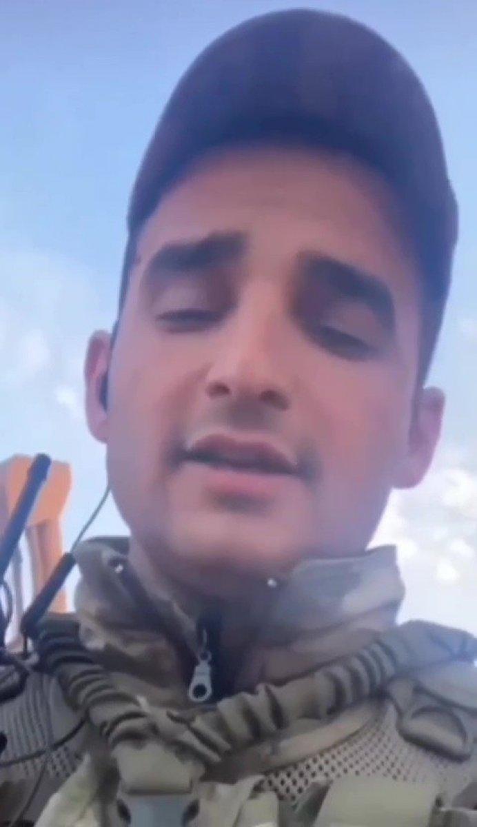 Şehit Serhat Bal'ın operasyon öncesi son videosu