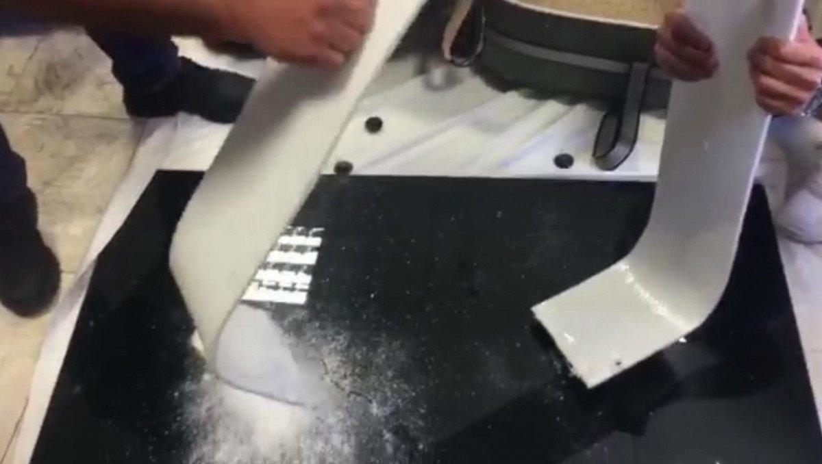 Eskişehir’de, valiz astarından 4 milyon TL’lik metamfetamin çıktı