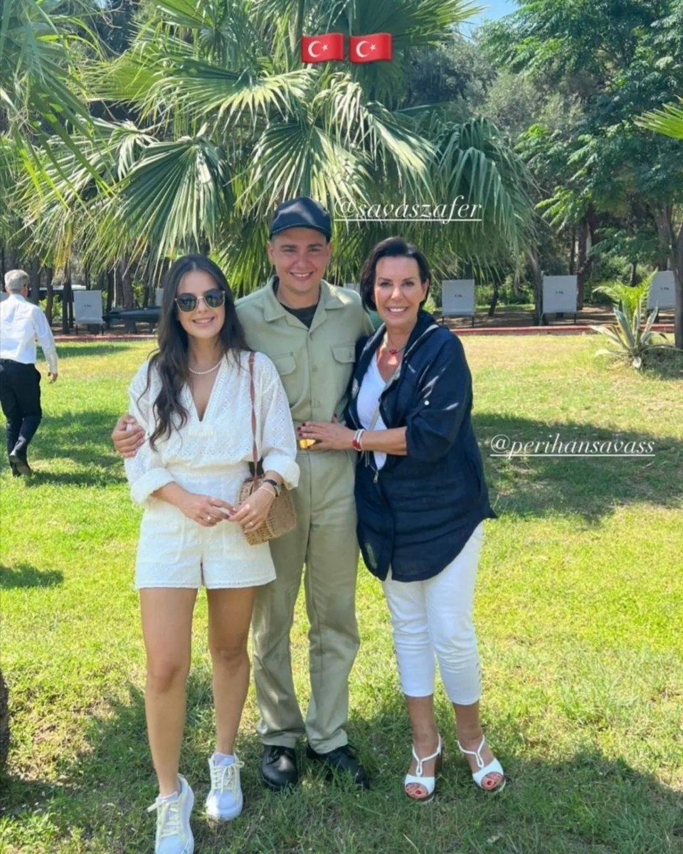 Perihan Savaş'ın oğlu bedelli askerliğini yaptı