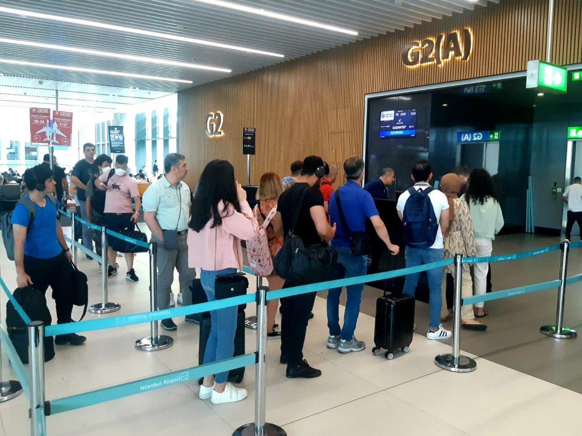 İstanbul Havalimanı'nda, bayram rekoru