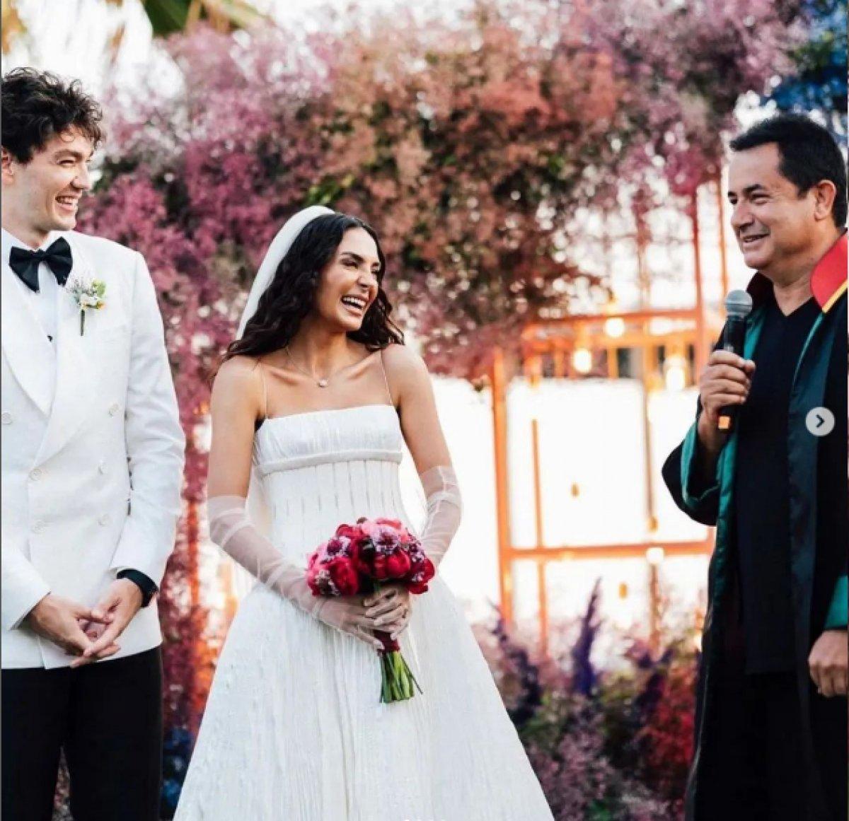 Ebru Şahin ile Cedi Osman düğün yaptı