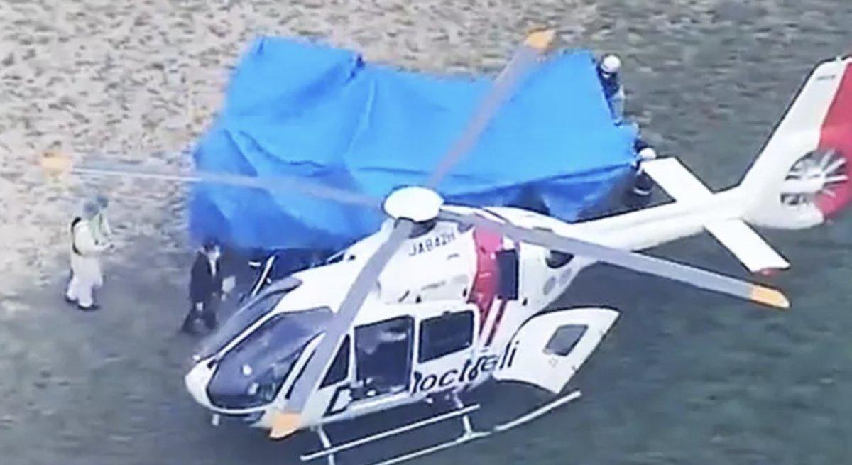 Japonya eski Başbakanı Şinzo Abe'ye silahlı saldırı anı