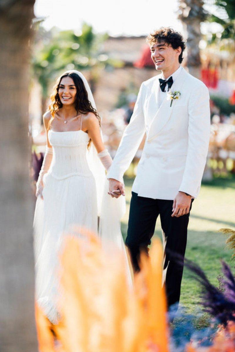 Ebru Şahin ile Cedi Osman düğün yaptı