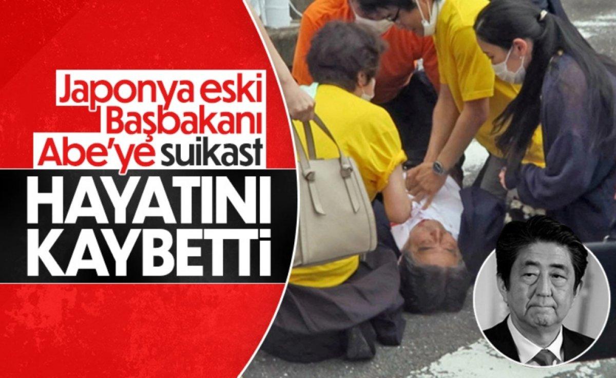 Cumhurbaşkanı Erdoğan'dan, Şinzo Abe için taziye mesajı