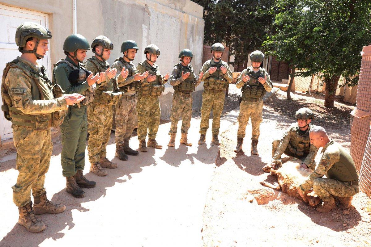 Suriye'de Mehmetçik, Kurban Bayramı'na elleri tetikte girdi