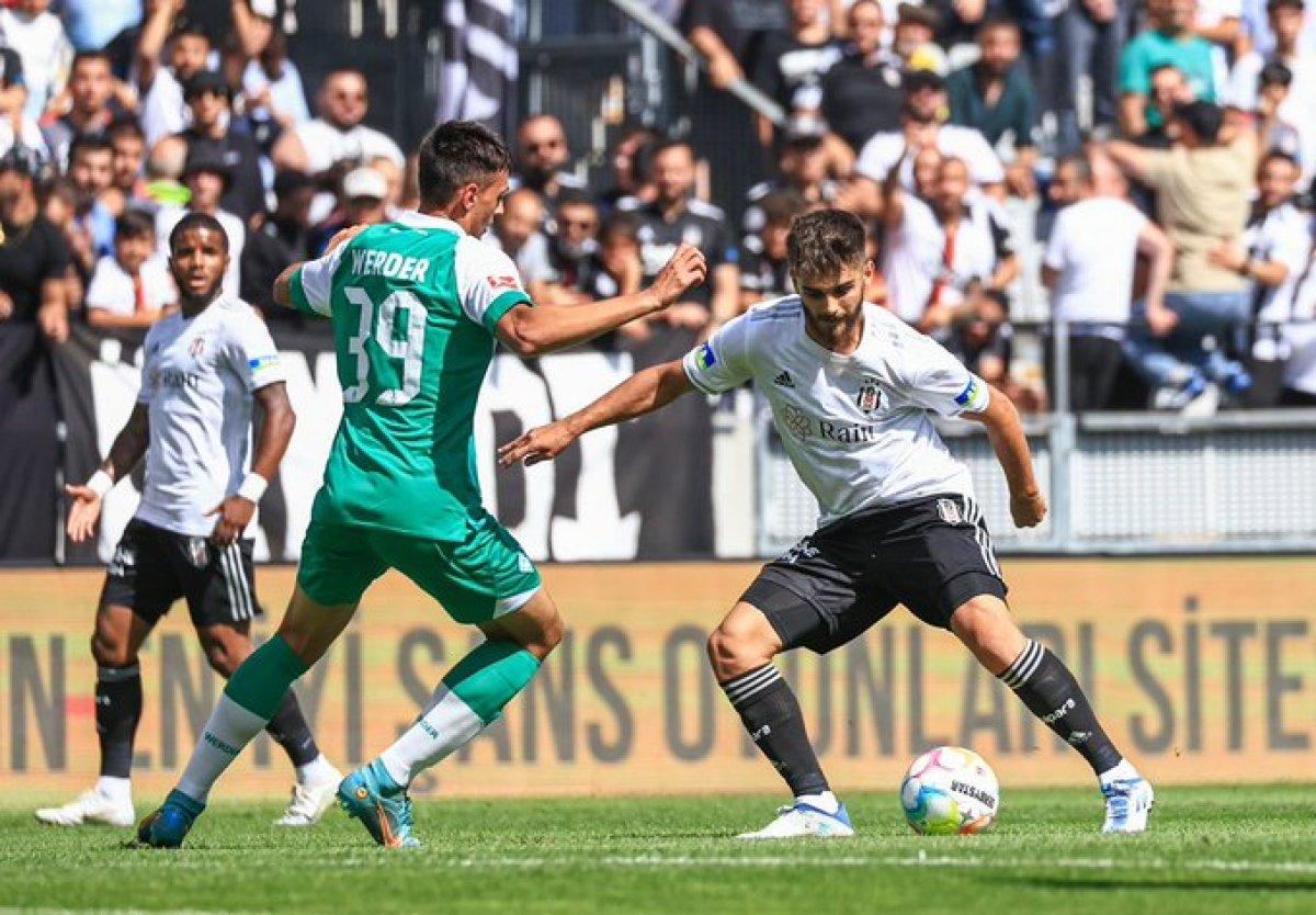 Beşiktaş hazırlık maçında Werder Bremen'i 2-1 mağlup etti
