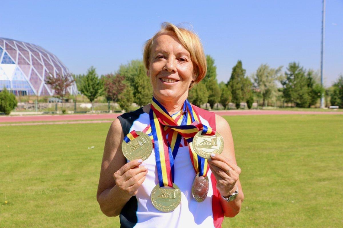 Eskişehirli kadın atlet, 56 yıllık spor hayatına 200 madalya sığdırdı
