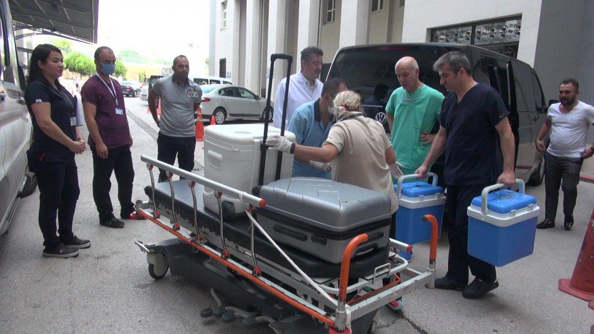 Balıkesir'de bağışladığı organları 3 hastaya nakledilecek