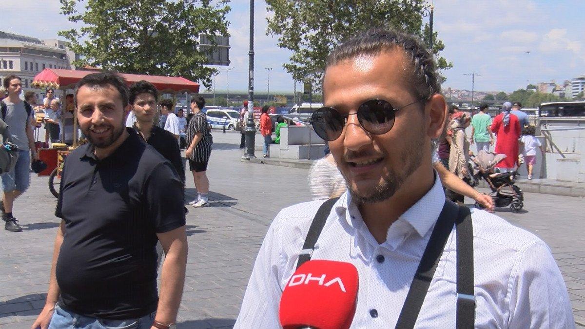 Eminönü'nde bayram yoğunluğu yaşanıyor