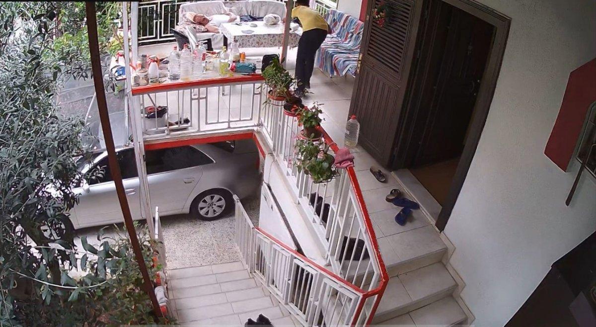 Mersin'de uyuyan adamı güpegündüz soydu