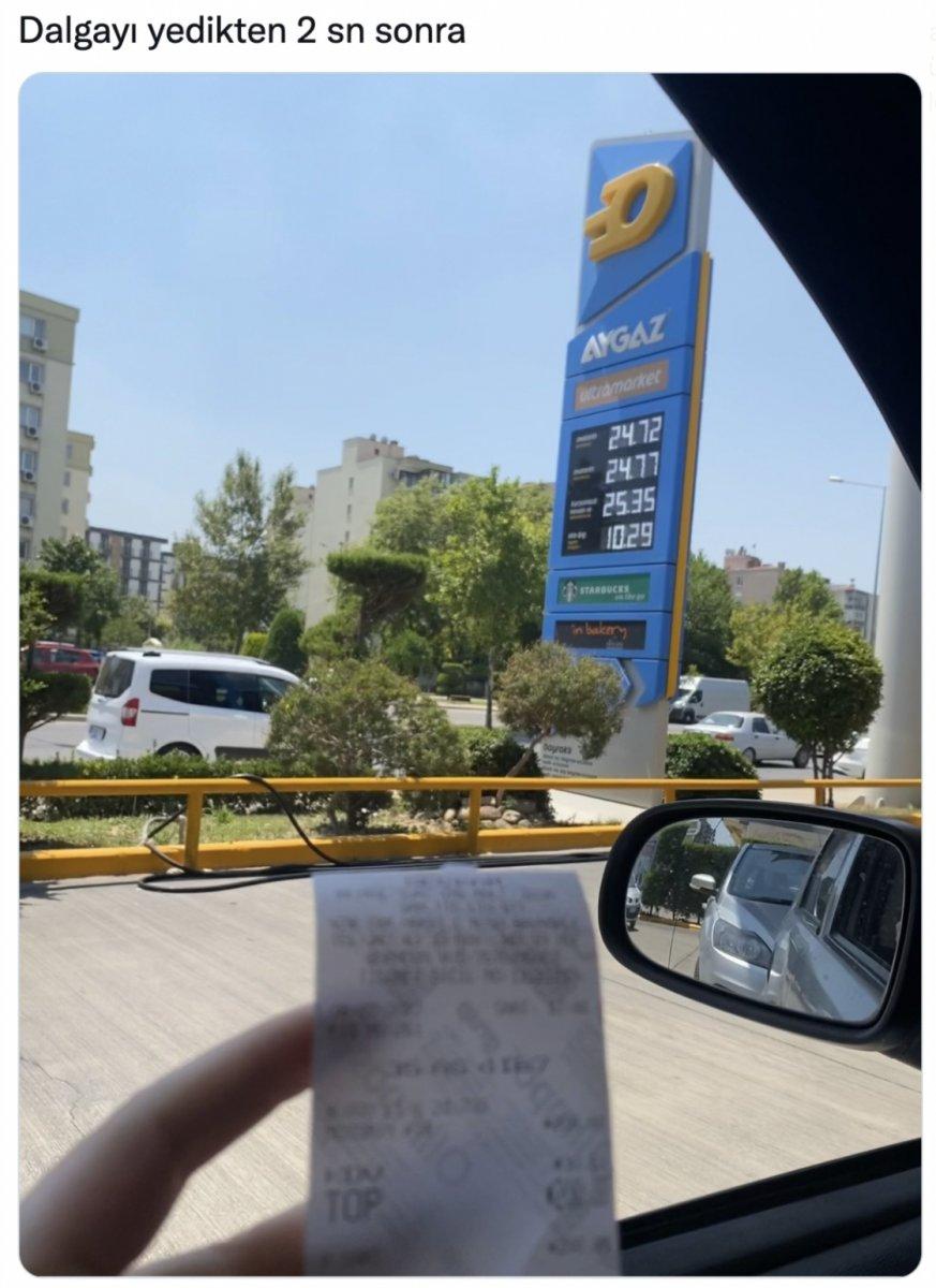 Pınar Deniz, dalgayı yedikten sonra