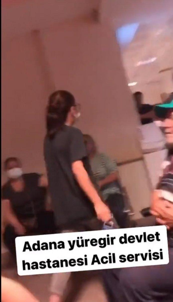 Adana’daki hastanede doktor ile hasta yakınları arasında gerginlik